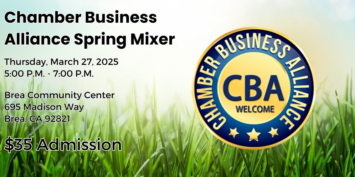 CBA Mixer March 2025 Community Calendar Ad