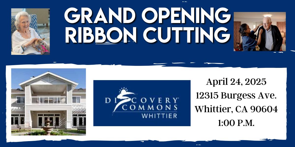 Ribbon Cutting Ceremony at Discovery Commons Whittier