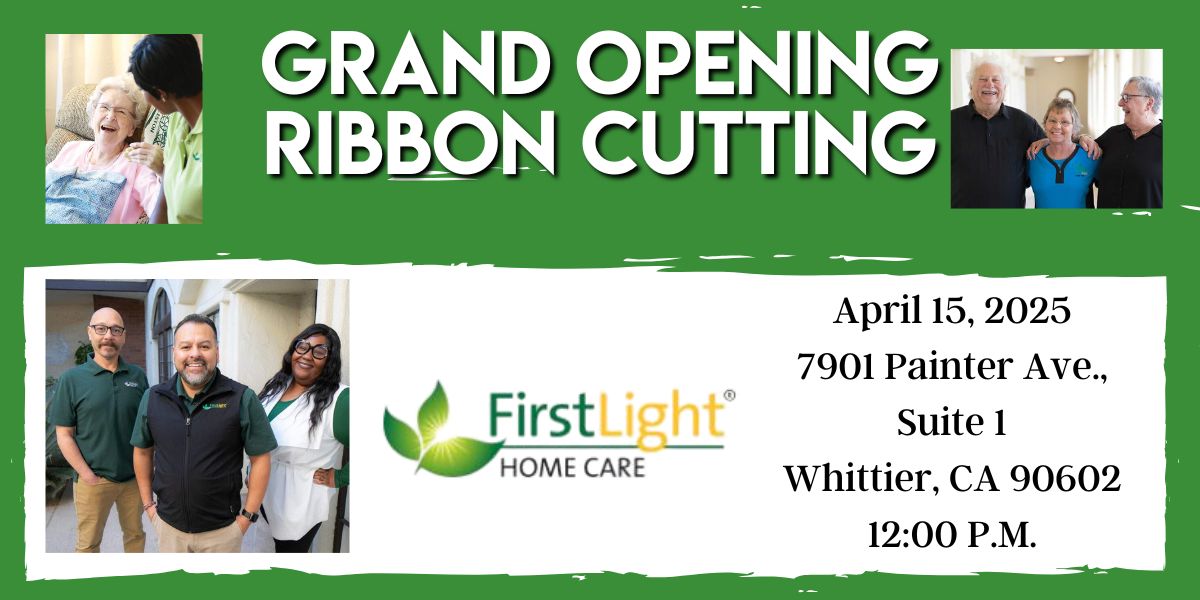 Ribbon Cutting Ceremony at Firstlight Home Care