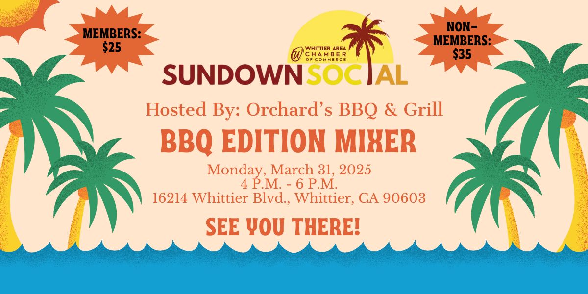 Sundown Social Mar. 2025 Community Calendar Ad